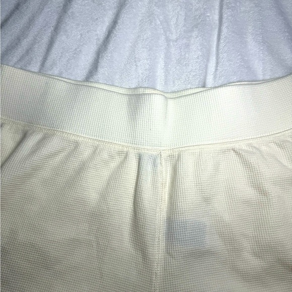 Old Navy NWT Off White Waffle Sleep Shorts - Picture 7 of 8